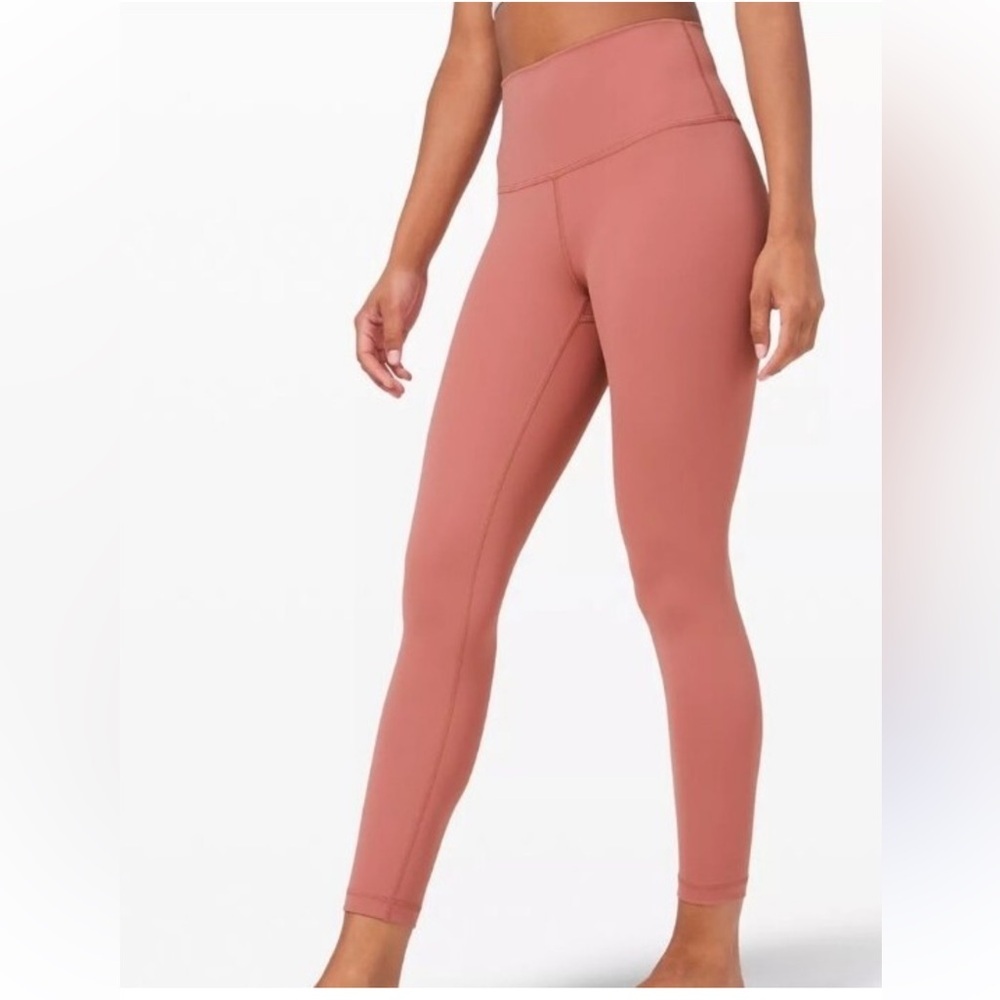 • Lululemon • Women’s Wunder Under Leggings Rose Pink 4